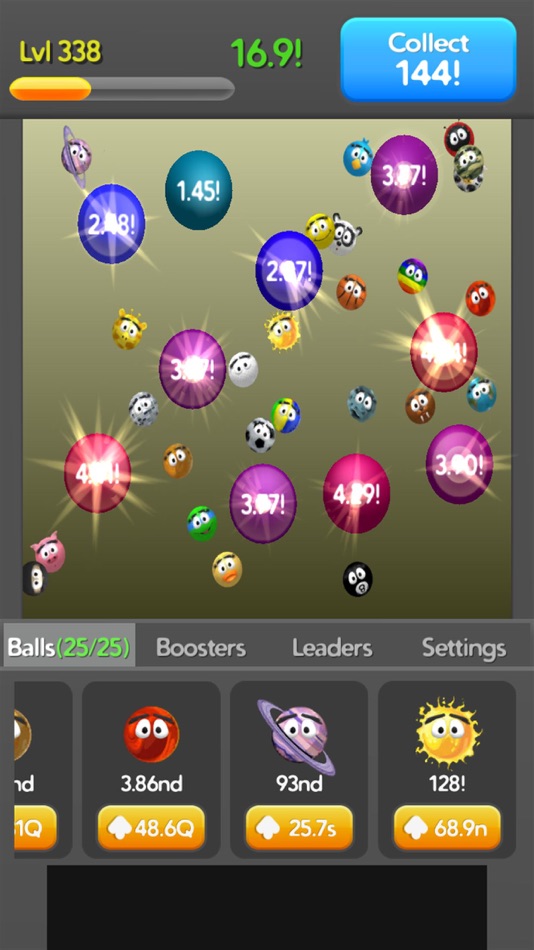 #1. Tap Balls - Clicker Game (iOS) 由: Batuhan Bayar