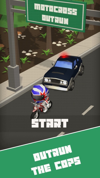 Motocross Mini Outrun screenshot 1