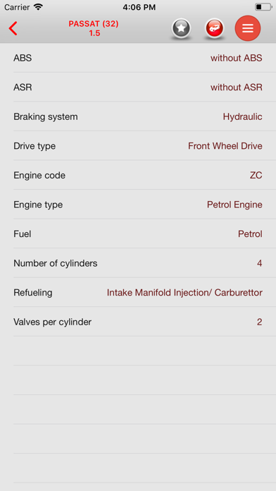 AutoParts VW Passat screenshot 2