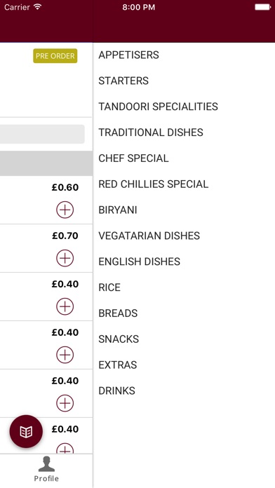 Red Chillies Indian Takeaway screenshot 2