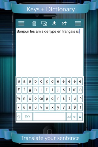French Keys+Dictionary screenshot 4