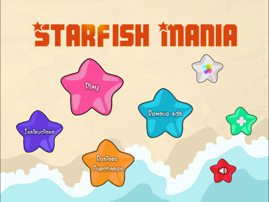Screenshot #4 pour Starfish Mania – Pattern Match Sea Creatures Game