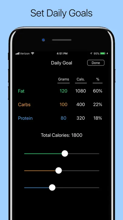 Macro Tracker: Screenshot 2 von 5