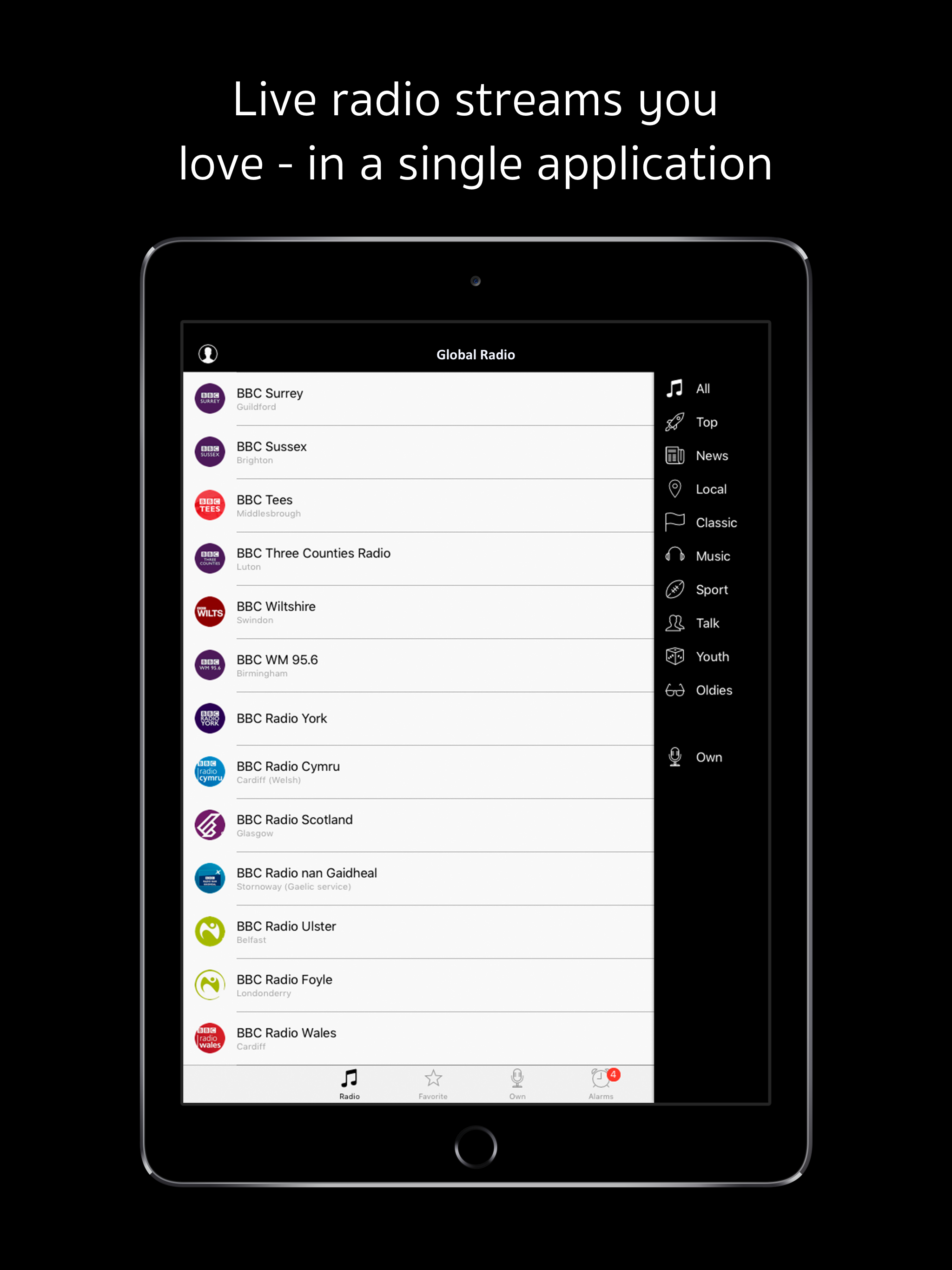 Global Radio - top FM stations screenshot 6