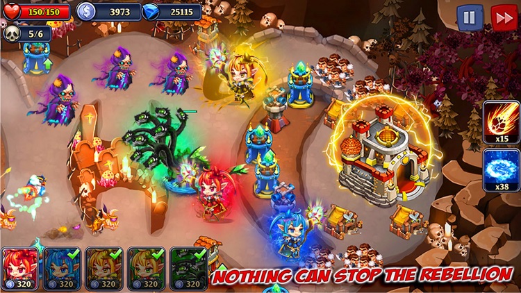 Kingdom Defense: Heroes War TD screenshot-4