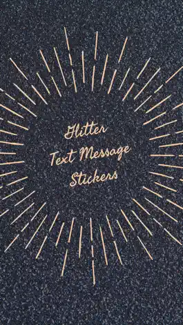 Game screenshot Glitter Text Message Stickers mod apk