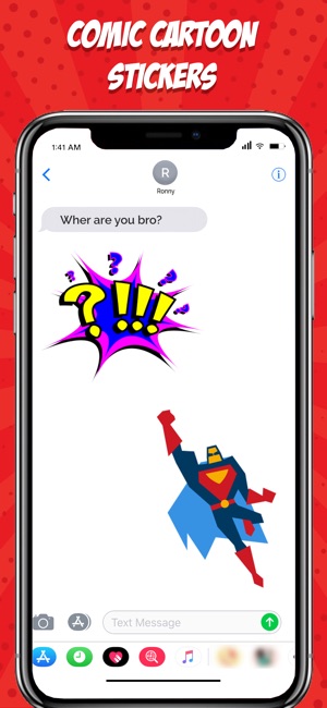 Comic Cartoon Stickers(圖4)-速報App