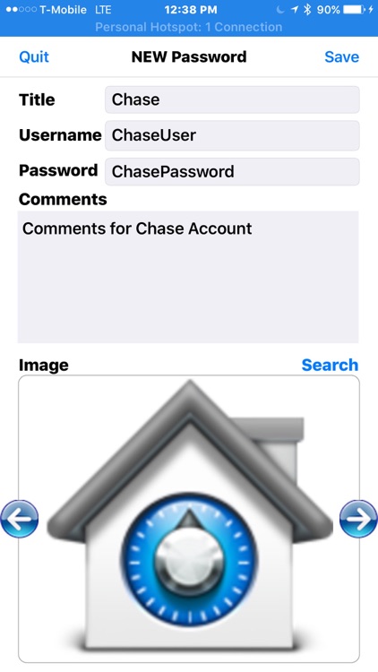 My Passwords - Safe and Sound screenshot-3