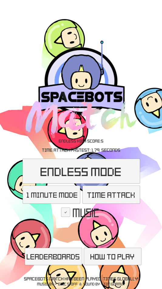 #1. SpaceBots Match (iOS) By: Taiwo Omisore