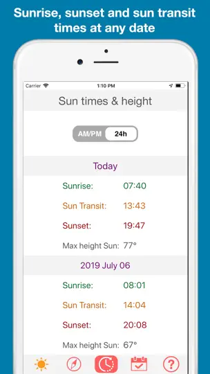 Sun Position Viewer iPhone-skjermbilde 6