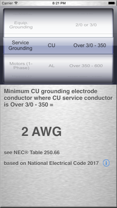 A NEC® 2017 Quick Reference screenshot 3