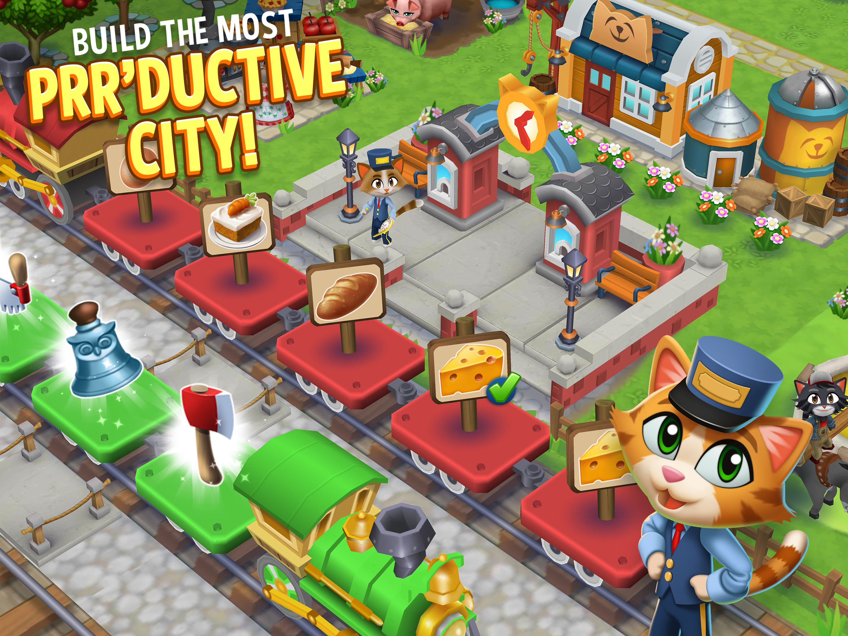 Kitty City: Harvest Valley screenshot 10