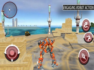 Battle Aghast Robot: Sea War, game for IOS