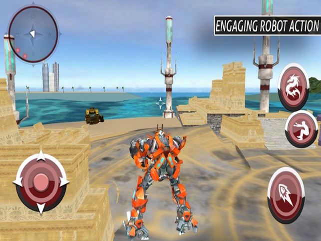 Battle Aghast Robot: Sea War, game for IOS