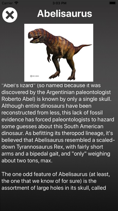 Dinosaur Reference Book screenshot 3