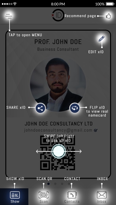 xID Digital Business Card screenshot 3