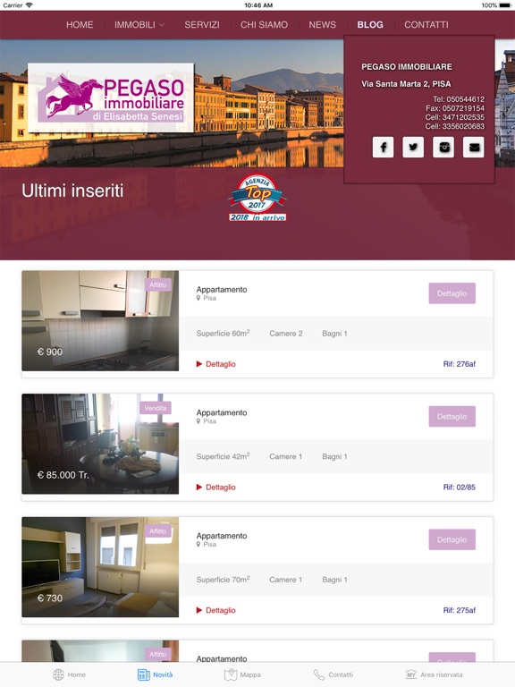 Screenshot #2 for Pegaso Immobiliare