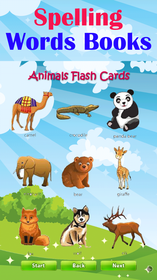A Reading Spelling Words Books - 1.1.0 - (iOS)