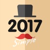 卓上カレンダー2017：シンプルカレンダー - iPhoneアプリ