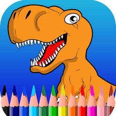 Activities of Dinosaurs Coloring