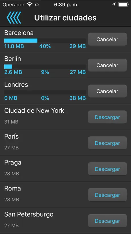 Audioguías de Ciudades