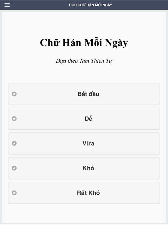 Screenshot #4 pour Học Hán Ngữ Mỗi Ngày