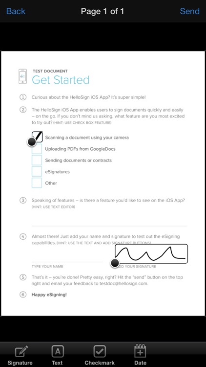 HelloSign - Scan or Import Documents to Sign