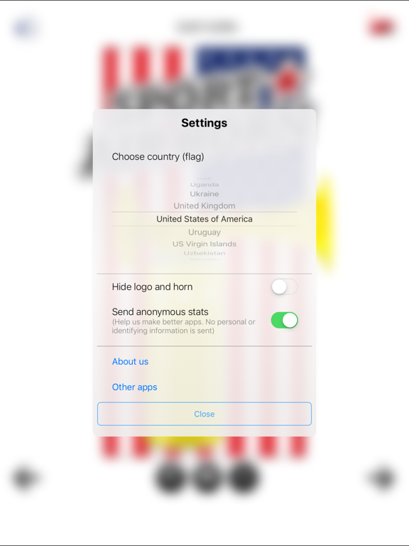 Sport Air Horn iPad screenshot