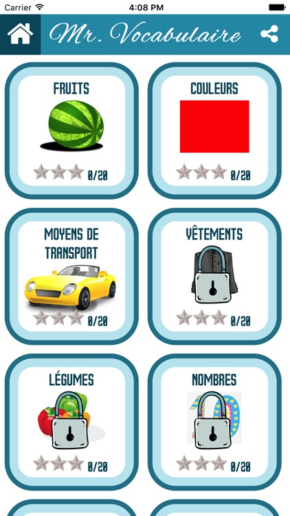 Mr. Vocabulaire: Mots Français