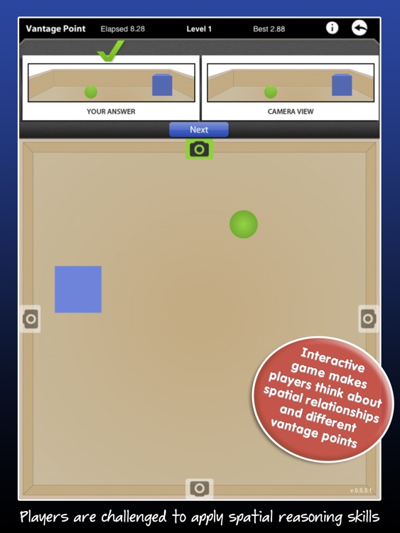 P.O.V.  Spatial Reasoning Game