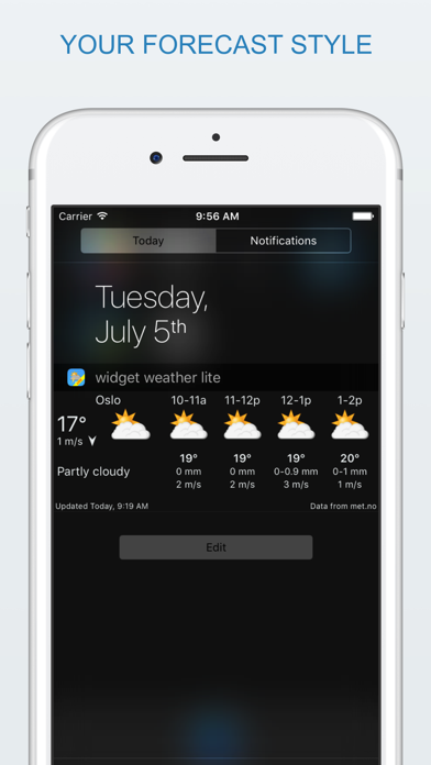 widget weather liteのおすすめ画像4