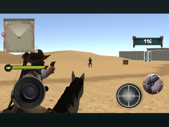 Westelijke cowboy paardrijden simulator iPad app afbeelding 4