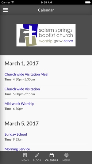 Salem Springs Baptist Church(圖5)-速報App