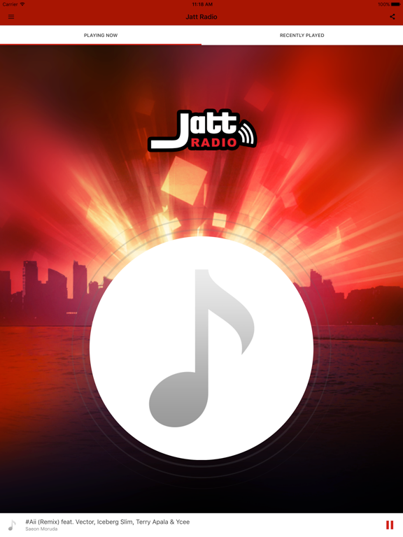 Jatt Radio iPad screenshot