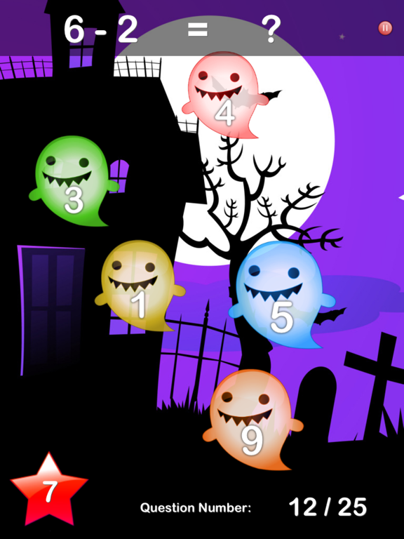 Screenshot #4 pour Halloween Maths Lite