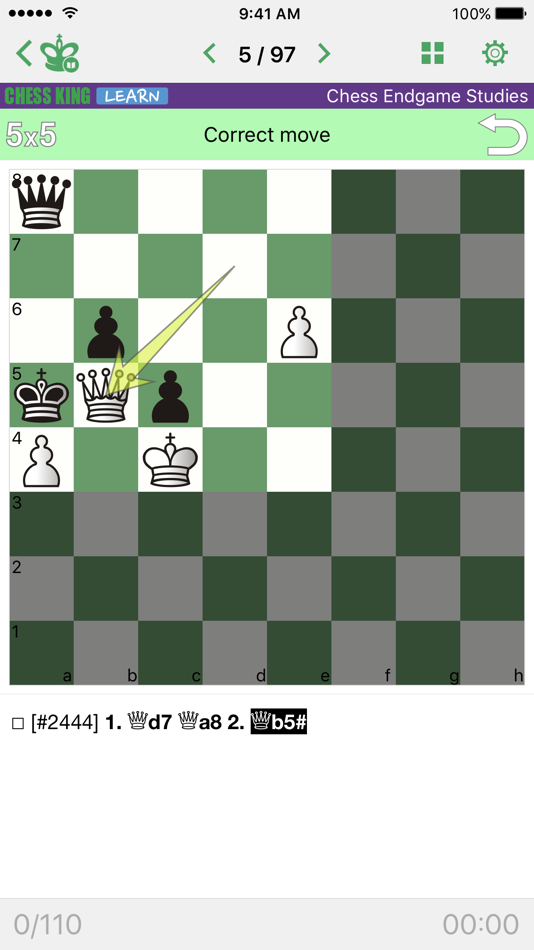 #1. Chess Endgame Studies (iOS) By: Chess King