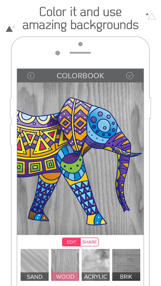 #4. Coloring Book, Recolor Mandala (iOS) De: Solution Cat Limited