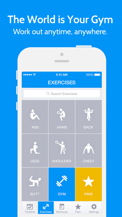 Instant Fitness: Workout Trainer Screenshot