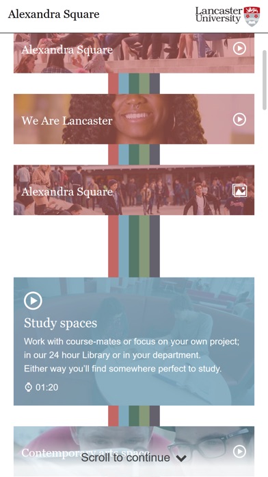 Lancaster Uni Virtual Tour screenshot 3