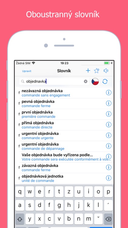 Francouzsko-český slovník
