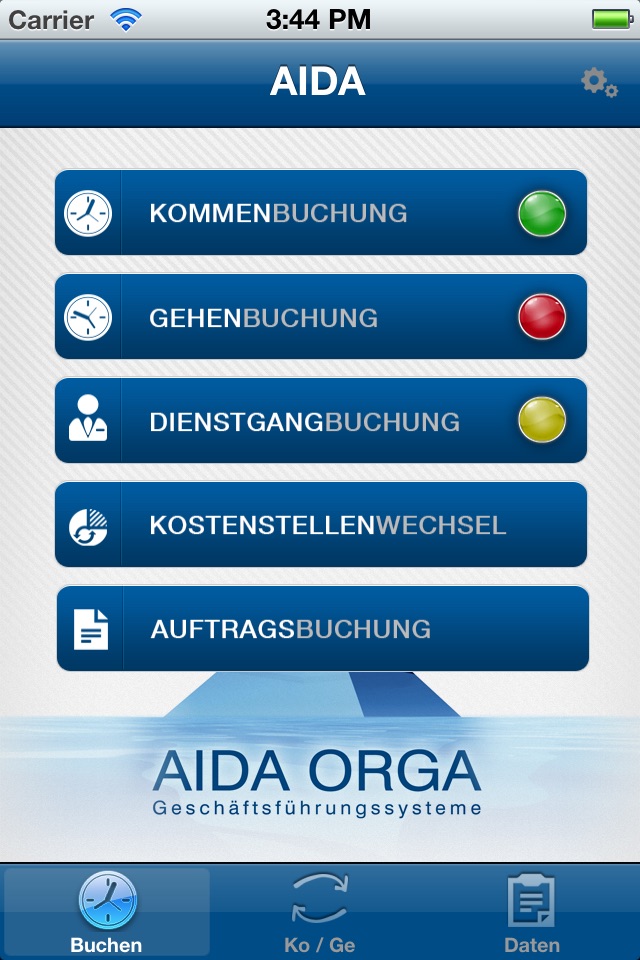 AIDA Buchungs-App V2 screenshot 2