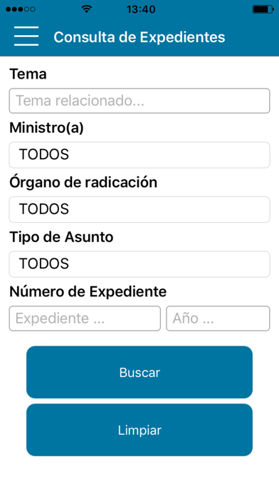 Screenshot #3 pour Consulta de Expedientes