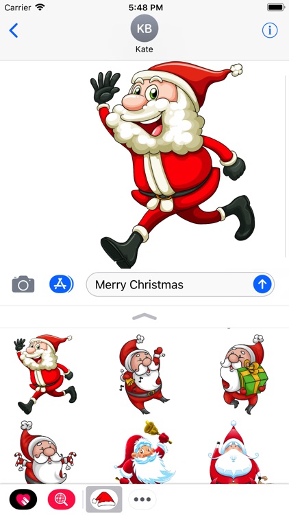 Christmas Stickers with Emojis