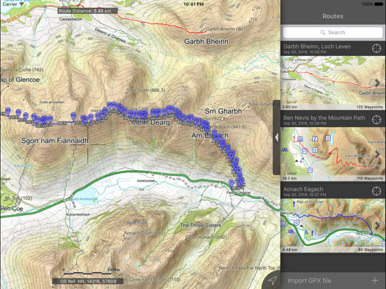 Screenshot #5 pour Ben Nevis & Glen Coe Maps