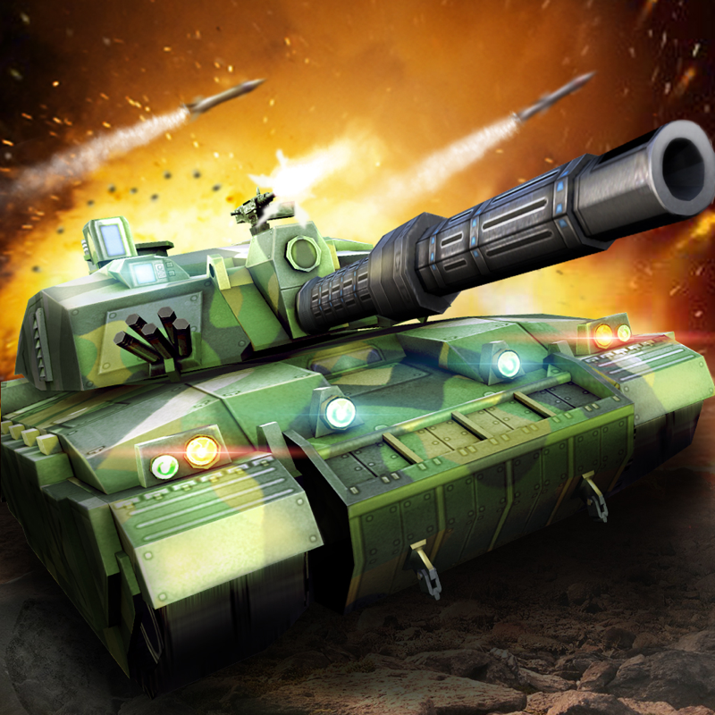 Tank Strike -Online Schlacht Aktion Schießen Spiel