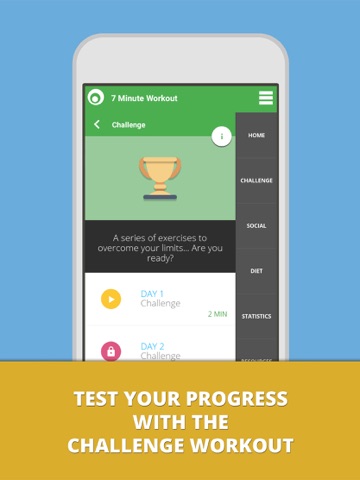 7 Minute Workout Weight Loss iPad screenshot