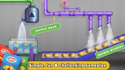Screenshot #3 pour Potato Maker Factory - Chips