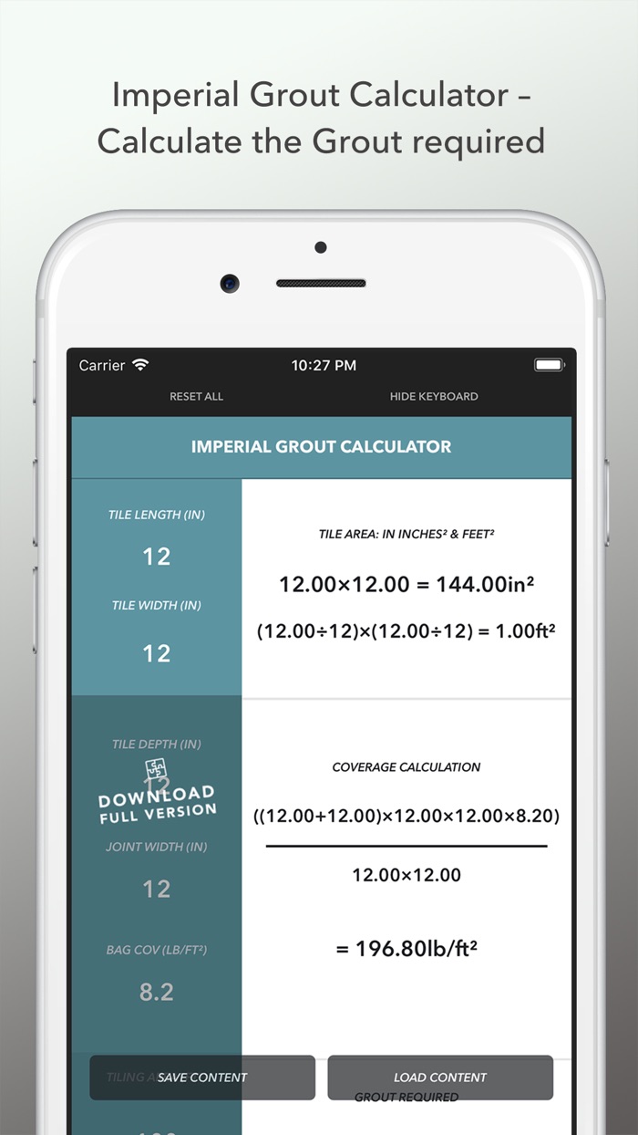 Tile Calculator 2018 LITE