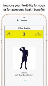 7 min Stretching Routines Tiga screenshot