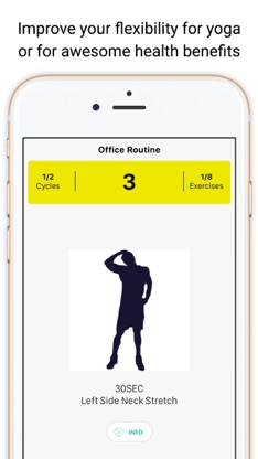 7 min Stretching Routines Tiga screenshot 5